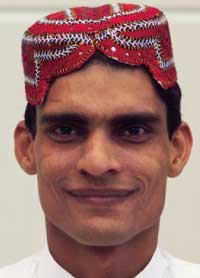 ムハマド・アクマルの顔写真