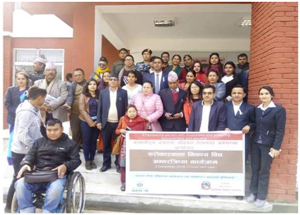 Picture 1: Interaction Program with Provincial Ministries and disability Rights activist.