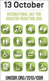 2013年国際防災の日ロゴ